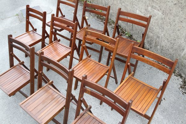 Wooden Conference Chairs 1950s Set Of 10 For Sale At Pamono