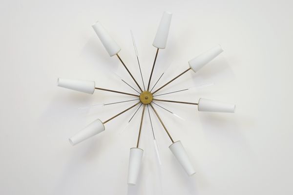 Spider Ceiling Light By Rene Mathieu For Royal Lumiere 1950s