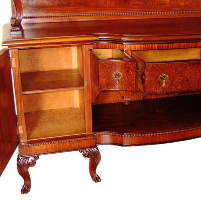 Venetian Credenza With China Cabinet From Testolini Salviati