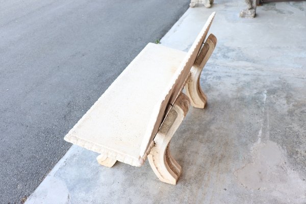 Outdoor Cement Garden Bench 1930s For Sale At Pamono