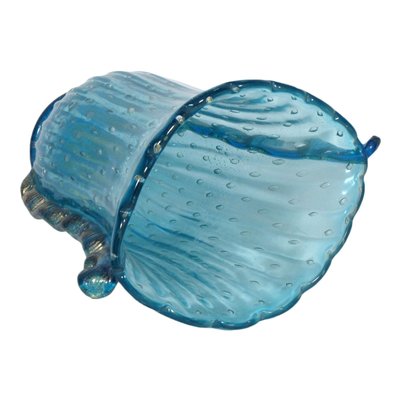 Art Deco Murano Glass Vase Signed from Fratelli Toso, 1950s for