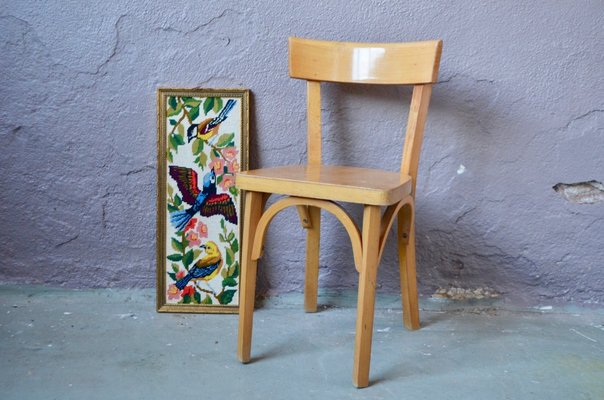 Small Bistro Chair from Baumann, 1950s for sale at Pamono