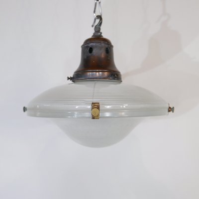 Flying Saucer Lamp From Holophane 1920s