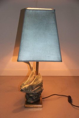 Sculptural Fish Table Lamp by Guido Cacciapuoti 1960s