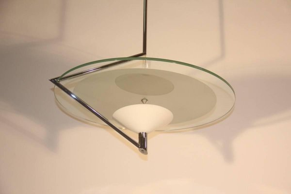 Italienische Vintage Deckenlampe von Daniela Puppa für Fontana Arte Italienische Vintage Deckenlampe von Daniela Puppa für Fontana Arte