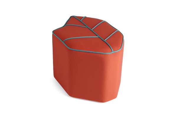 Red outdoor pouf deals