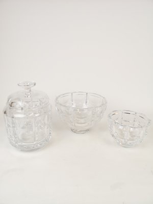 Set of 3 Lead Crystal Bowls