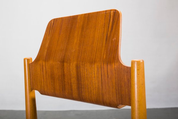 Se119 Church Chair Von Egon Eiermann Fur Wilde Spieth 1950er 4er Set