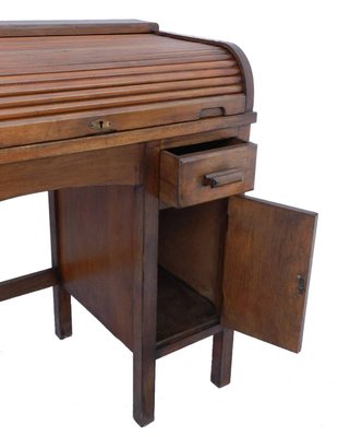 Scrivania da bambino Art Deco con sedia girevole, anni '30 Scrivania da bambino Art Deco con sedia girevole, anni '30