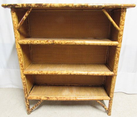 Antique Bamboo Open Bookshelves For Sale At Pamono