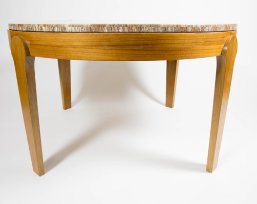 Round Stone Top Coffee Table 1970s For Sale At Pamono