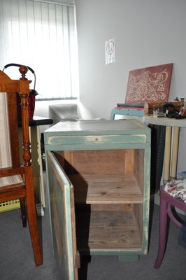 Antique Hand Painted Washstand For Sale At Pamono