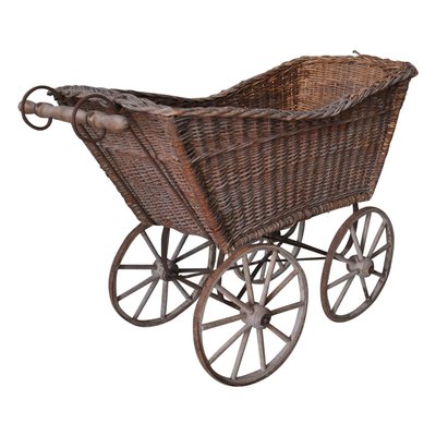 Kinderwagen aus Weide & Holz, 1930er bei Pamono kaufen