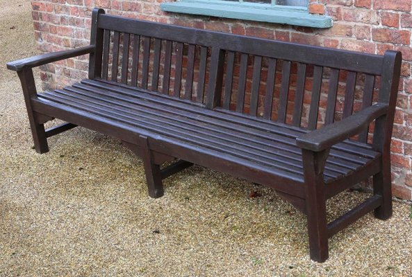 Hardwood Garden Bench 1960s For Sale At Pamono