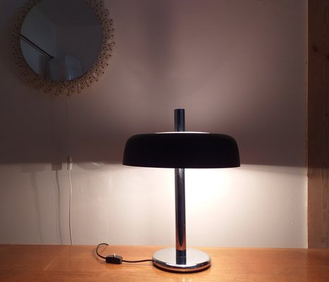 mid century mushroom table lamp