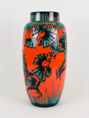 Large Vintage Floor Vase From Scheurich