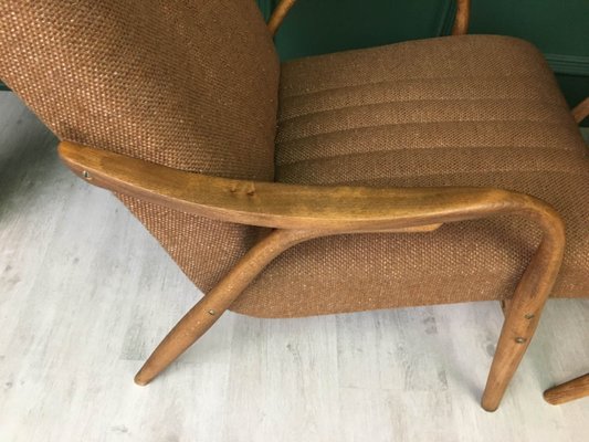 Vintage Brown Bentwood Armchairs From Ton Set Of 2 For Sale At Pamono