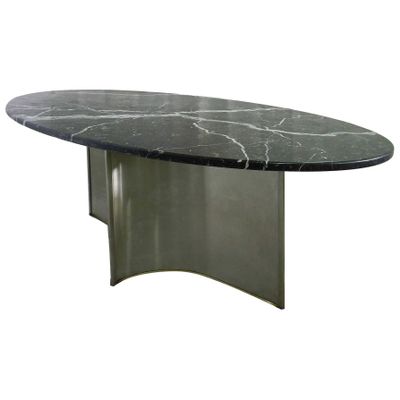 Vintage Metal Marble Steel Dining Table 1970s For At Pamono Vintage Metal Marble Steel Dining Table 1970s 1