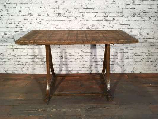 Industrial Dining Table 1960s For, Industrial Dining Table Base