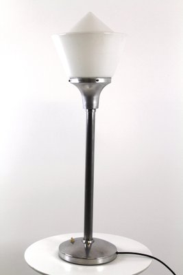 art deco glass table lamp