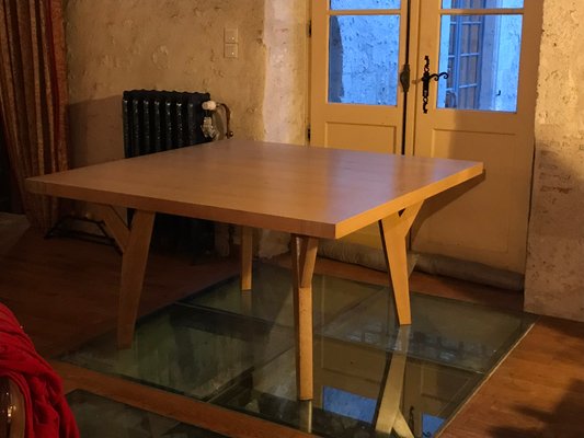 French Oak Dining Table By Liaigre 1980s French Oak Dining Table By Liaigre 1980s