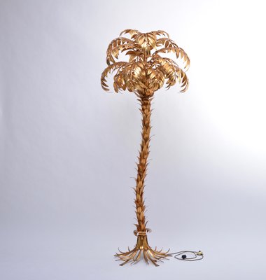 golden palm tree lamp