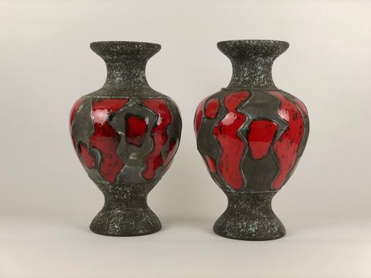 Vintage Vases By Walter Gerhards 1960s Set Of 2 For Sale At Pamono