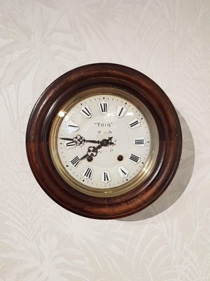 Antique French School Clock From Tribaudeau For At Pamono Antique French School Clock From