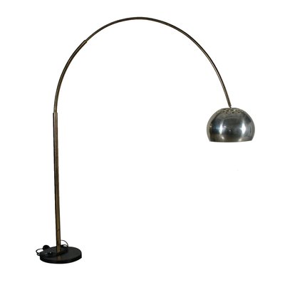 Large Vintage Italian Arc Floor Lamp 1960s For Sale At Pamono
