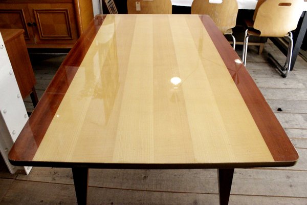 Mid Century Two Tone Dining Table 1950s Mid Century Two Tone Dining Table 1950s