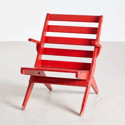 red folding chairs sale