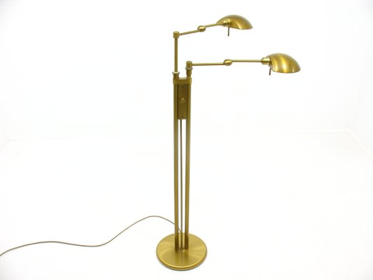 Stehlampe Mit Zwei Leuchten Von Holtkoetter 1980er Bei Pamono Kaufen