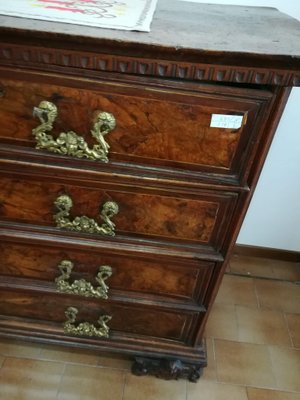 Antique Chest Of Drawers With Bronze Handles For Sale At Pamono