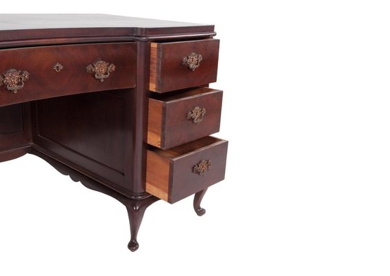 Antique Queen Anne Style Desk For Sale At Pamono