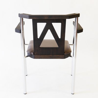 German Armchairs from Kusch+Co, 1980s, Set of 4 German Armchairs from Kusch+Co, 1980s, Set of 4