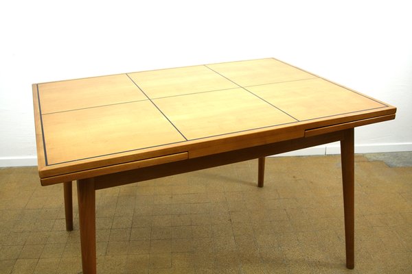 Pull Out Table By Hans Bellmann For Horgenglarus 1950s For Sale