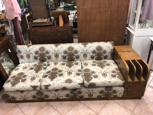 Art Deco Style Sofa Side Table 1920s