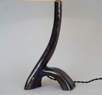 Vintage French Black Ceramic Table Lamp For At Pamono Vintage French Black Ceramic Table Lamp