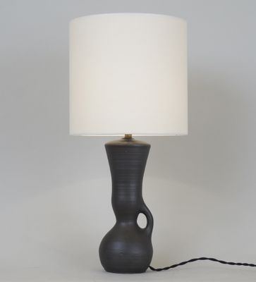 Vintage French Black Ceramic Table Lamp For At Pamono Vintage French Black Ceramic Table Lamp