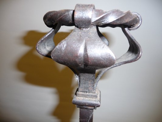 Vintage French Wrought Iron Fireplace Guard For Sale At Pamono