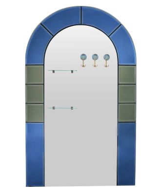 Large Floor Standing Mirror With Coat Hooks 1950s For At Pamono Floor Standing Mirror With Coat Hooks