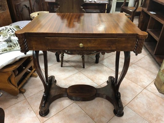 Walnut Console Table 1800s For Sale At Pamono