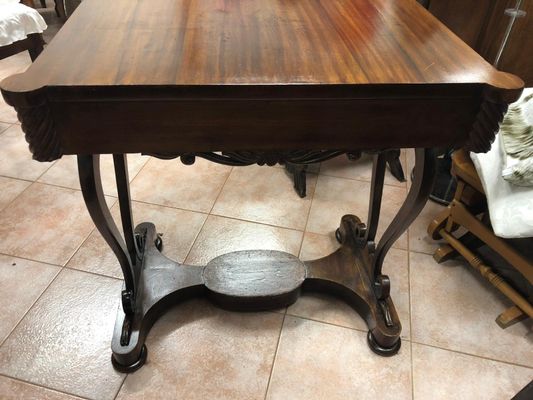 Walnut Console Table 1800s For Sale At Pamono