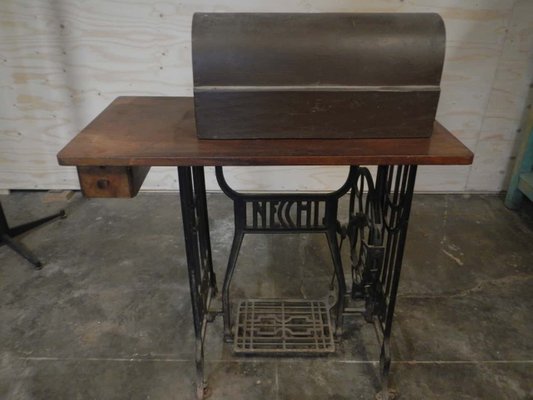 Sewing Machine Table From Necchi 1930s For Sale At Pamono