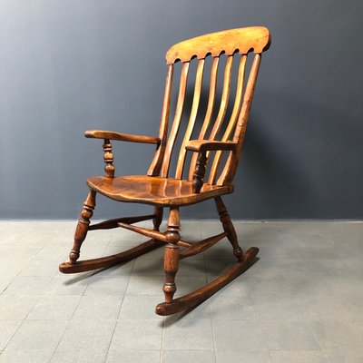 English Windsor Rocking Chair 1900s For At Pamono English Windsor Rocking Chair 1900s 1
