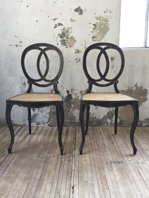 Antique Napoleon Medallion Chairs Set Of 2 For At Pamono Antique Napoleon Medallion Chairs Set Of 2 1