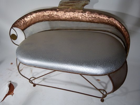 Iron Br Sculptural Table Sofa Set From Antic Centre Contemporary