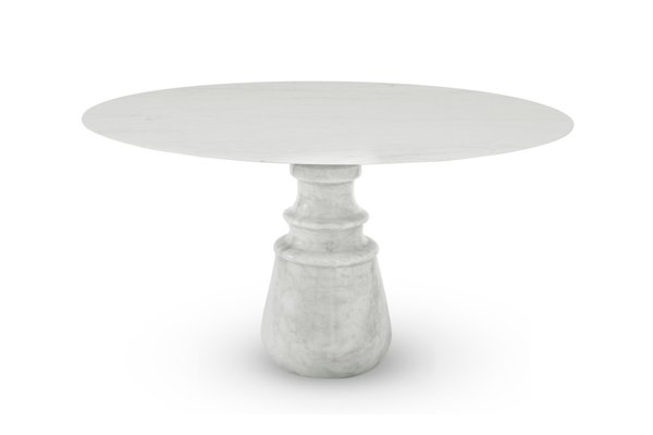 Pietra Round Dining Table From Covet, Cool Round Dining Tables