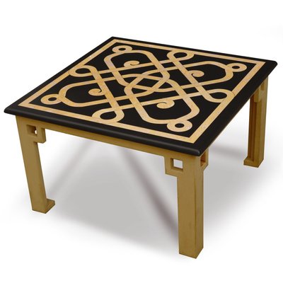 Twist Coffee Table From Cupioli Luxury, Twist Coffee Table Wood