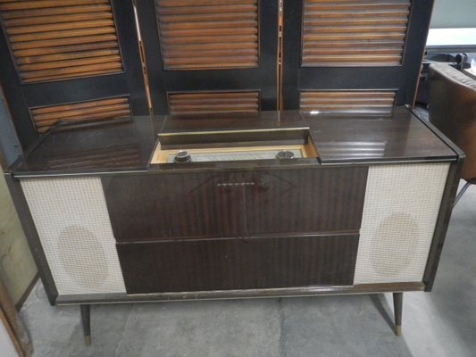 Vintage Turntable Credenza From Grundig For Sale At Pamono